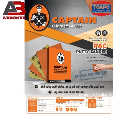 TOA CAPTAIN PUTTY SANDER PAC 